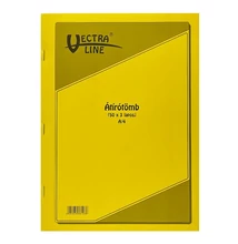 Önátírótömb VECTRALINE A/4 50x3 példány