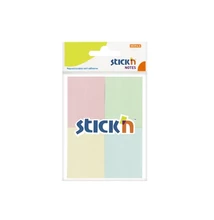Öntapadós jegyzettömb STICK`N 38x51mm pasztell mix 4x50 lap