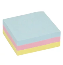 Öntapadós jegyzettömb EAGLE 75x75mm pasztell 300 lap