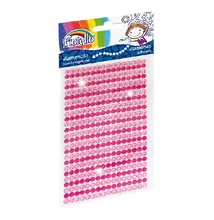 Öntapadós kövek FIORELLO GR-DS040 gyémánthatású rózsaszín