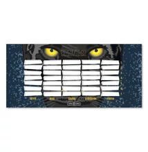 Órarend ARS UNA egylapos kétoldalas Black Panther 5529