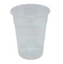 Pohár eldobható műanyag  4dl víztiszta PP  50 darabos