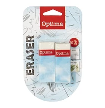Radír OPTIMA papírtokos 2db/bliszter