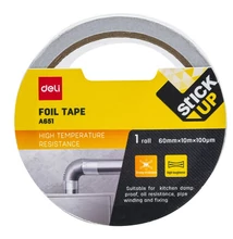 Ragasztószalag DELI 60 mm x 10 m alumínium