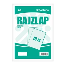 Rajzlap famentes FORTUNA A/3 120 g 10 lapos