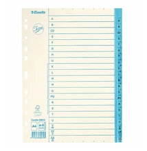 Regiszter ESSELTE A/4 karton A-Z