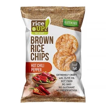 Rizschips RICE UP csípős chilis 60g