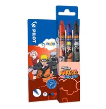 Rollertoll PILOT Frixion Naruto clicker radírozható 0,7 mm 3 szín