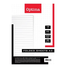 Rovatolt ív OPTIMA A/3 vonalas 60 g 200 ív/csomag