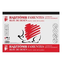 Skiccfüzet ICO Süni A/4 190 g 20 lapos