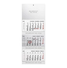 Speditőr naptár TOPTIMER T070 3 tömbös 3 havi üres fejrész 2026.