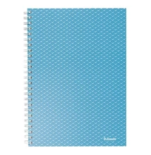 Spirálfüzet vonalas ESSELTE A/5 80 lapos Colour Breeze kék