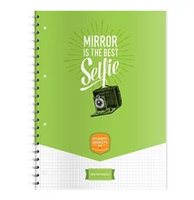 Spirálfüzet kockás ICO Student Art A/4 70 lapos