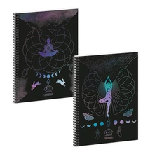 Spirálfüzet vonalas ARS UNA Mystic Constellation A/4 60 lapos