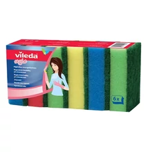 Mosogatószivacs VILEDA Rainbow 6 darabos