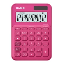 Számológép asztali CASIO MS 20 UC 12 digit piros