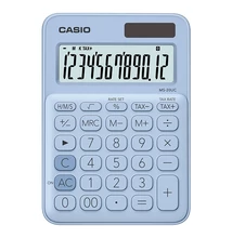 Számológép asztali CASIO MS 20 UC 12 digit világoskék