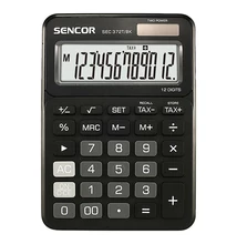 Számológép asztali SENCOR SEC 372T/BK 12 digit
