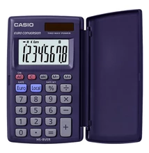 Számológép zseb CASIO HS 8 VER 8 digit lila