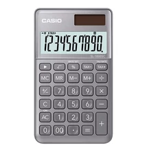 Számológép zseb CASIO SL 1000 SC 10 digit ezüst