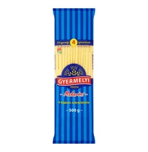 Száraztészta makaróni GYERMELYI 4 tojásos 500g