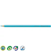 Színes ceruza FABER-CASTELL Grip 2001 háromszögletű közép kék