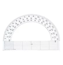 Szögmérő 180 fokos papír