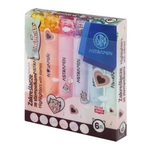 Szövegkiemelő ASTRA PEN Animals formabélyegzővel 6 színű