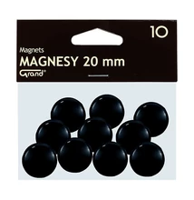 Táblamágnes GRAND 20mm fekete