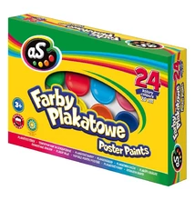 Tempera ASTRA AS tégelyes 20 ml 24 szín/készlet