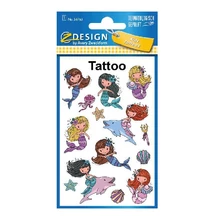 Tetoválás matrica AVERY sellő