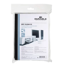 Tisztítókendő DURABLE képernyőhöz és műanyaghoz 50 darabos