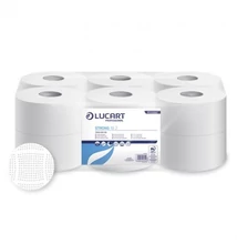 Toalettpapír LUCART Strong Mini 19J 2 rétegű hófehér 130m