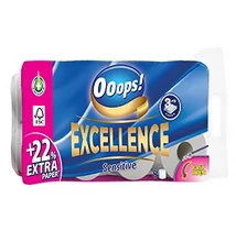 Toalettpapír OOOPS! Excellence 3 rétegű 8 tekercs