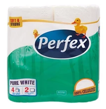 Toalettpapír PERFEX Boni 2 rétegű 4 tekercses