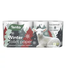 Toalettpapír TENTO Winter/Summer mintás 8 tekercses 3 rétegű