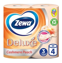 Toalettpapír ZEWA Deluxe 3 rétegű 4 tekercses Cashmere Peach
