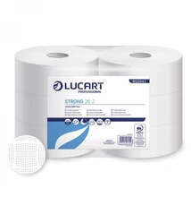Tolaettpapír LUCART Strong Maxi 26J 2 rétegű hófehér 255m