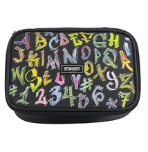 Tolltartó STREET Compact Multi 1 szintes klapnis + tároló rekesz Grafit