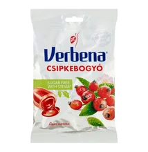 Töltött keménycukorka VERBENA csipkebogyó cukor nélküli 60 g