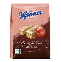 Töltött ostya MANNER sült almás-fahéjas 185 g