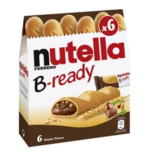Töltött ostya NUTELLA B-Ready 132g