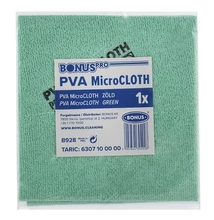 Törlőkendő mikroszálas BONUS pro PVA microloth Bioactive 39x36cm zöld