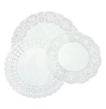 Tortacsipke kerek eldobható papír 360mm 100 darabos