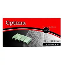Tűzőkapocs OPTIMA No.10 1000 darabos