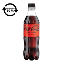 Üdítőital szénsavas COCA-COLA Zero 0,5L DRS