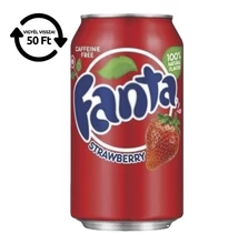 Üdítőital szénsavas FANTA Strawberry 355 ml DRS