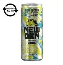 Üdítőital szénsavas HELL Newgen Green apple 0,25L DRS