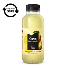 Üdítőital szénsavmentes CAPPY Happy Lemonade citrom 0,4L DRS