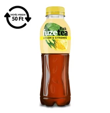 Üdítőital szénsavmentes FUZETEA Citrom-Citromfű 0,5L DRS